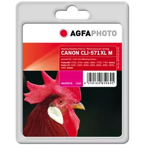 Kārtridžs AgfaPhoto Magenta CLI-571XL APCCLI571XLM AGFA