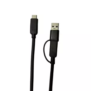 USB Cable Microconnect USB3.1CCA1 1m USB 3.2 Gen 1 Black