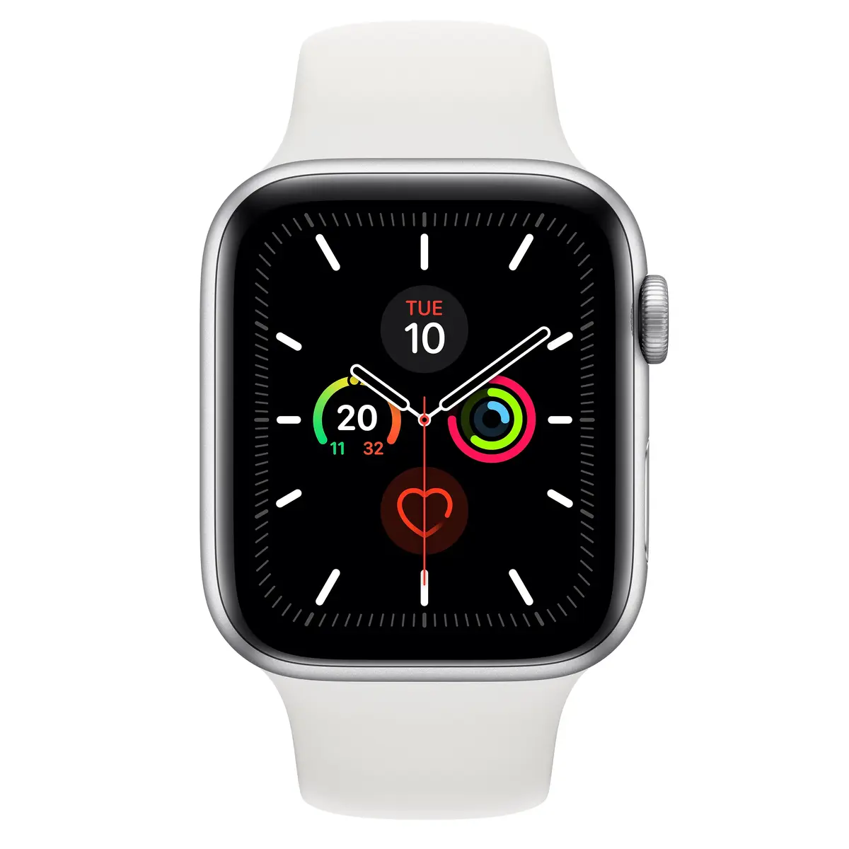 Viedpulkstenis Apple Watch Series 5 Sudraba