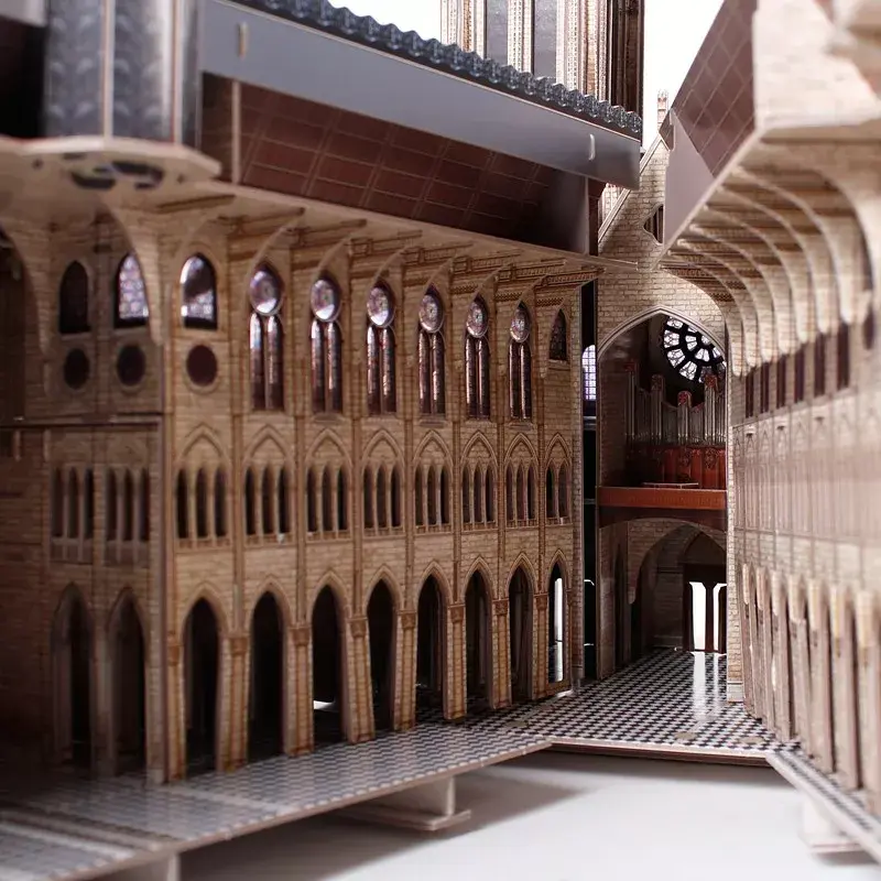 3D puzle CubicFun Notre Dame 293 detaļas Photo 4