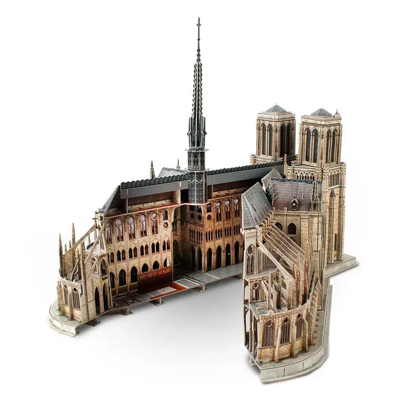 3D puzle CubicFun Notre Dame 293 detaļas Photo 7