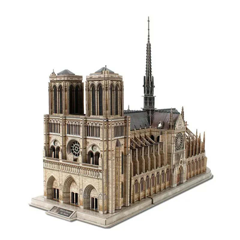 3D puzle CubicFun Notre Dame 293 detaļas Photo 8