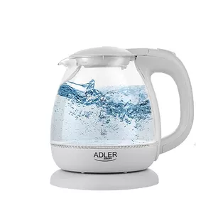 Adler AD 1283G electric kettle 1 L 900 W Grey