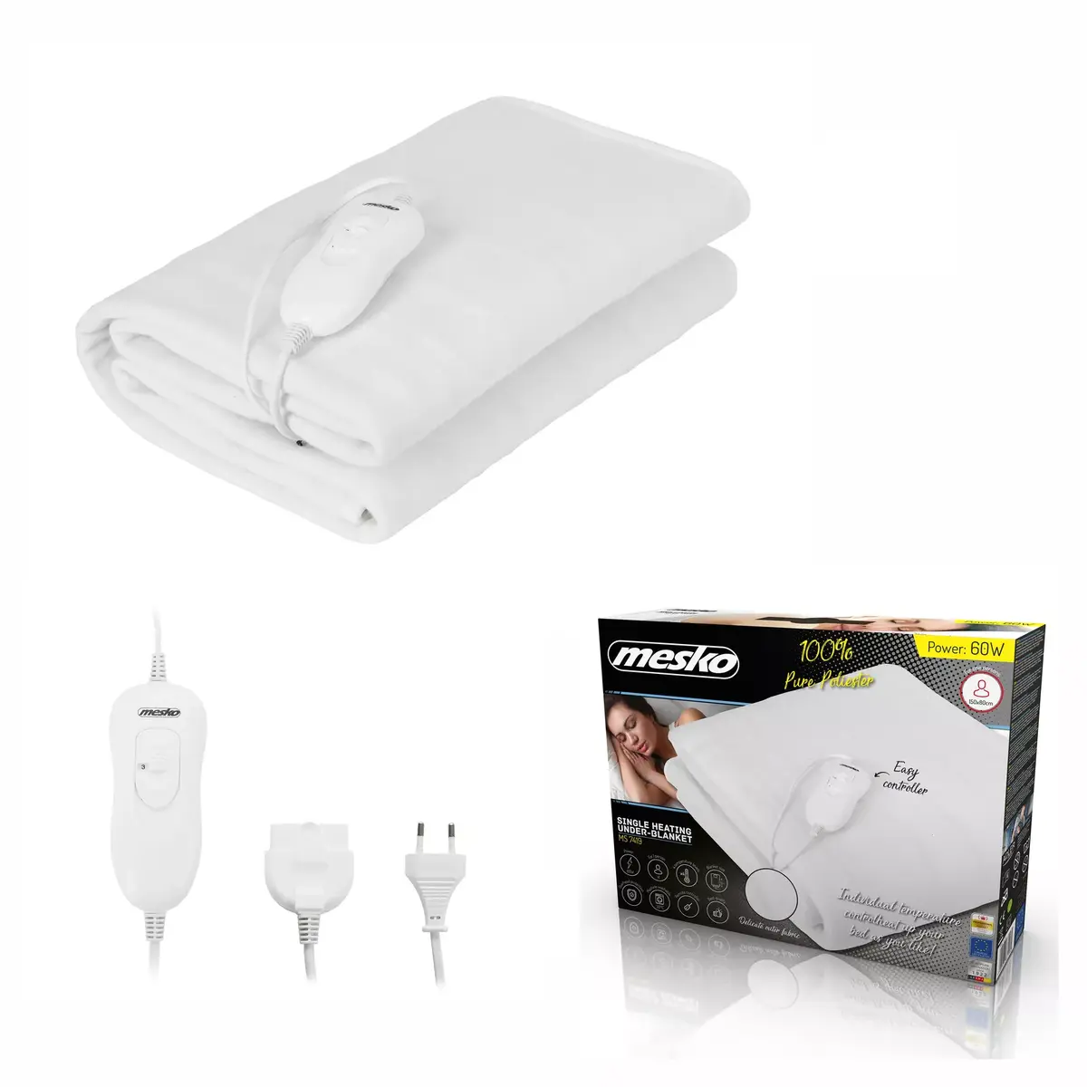 Электроодеяло Mesko Home MS 7419 Photo 5