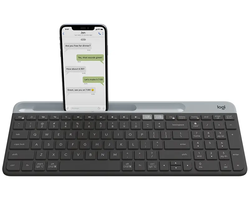 Logitech Slim Multi-Device bezvadu tastatūra K580