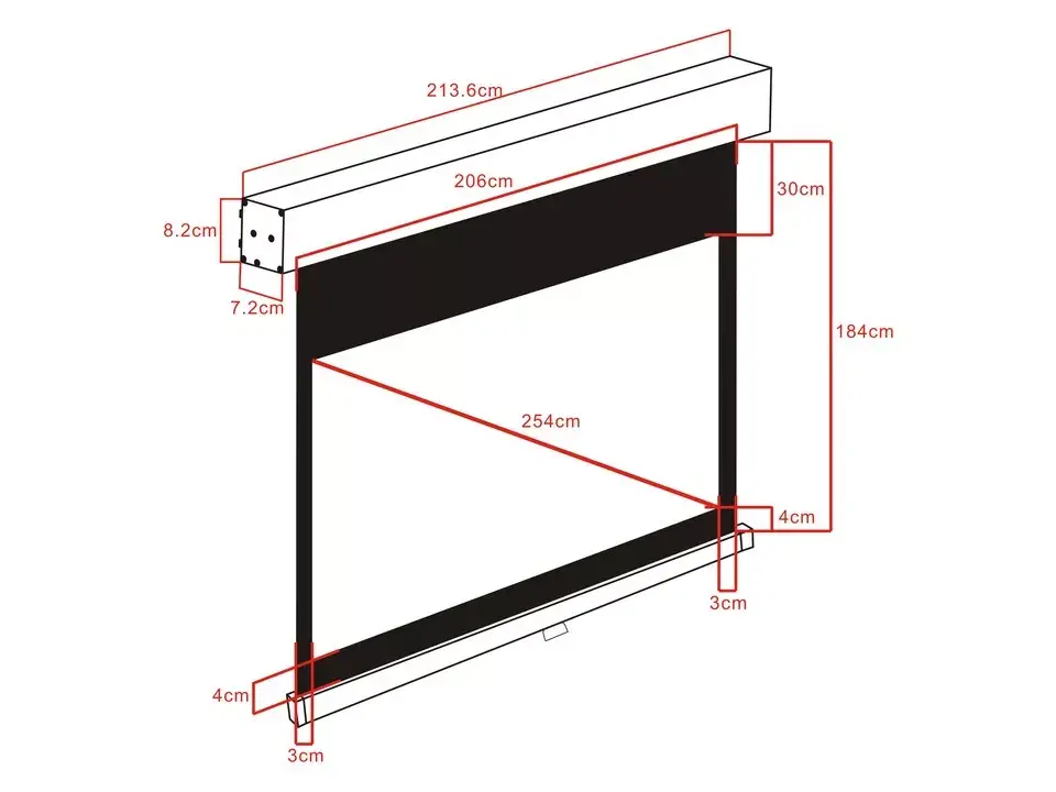 Rokas projekcijas ekrāns Multibrackets M 4:3 Photo 6