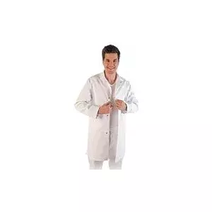 Hygostar HACCP халат Модель 84640 Размер L Белый Хлопковый смешанный 245 г/м²