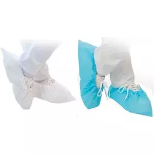 Apliekamie pārvalki HYGOSTAR CPE-UEberschuh ANTI SLIDE balti 0,05 mm izmērs 410