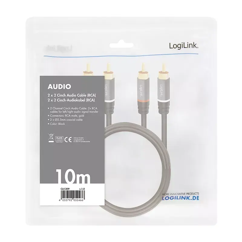 Аудиокабель LogiLink CA1209 Photo 4