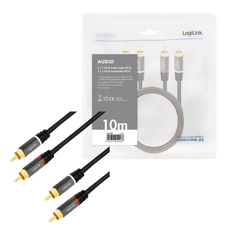 Аудиокабель LogiLink CA1209 Photo 5