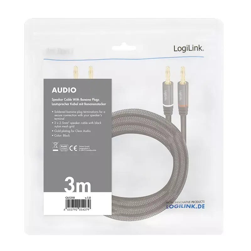 Audio kabelis LogiLink CA1210 Photo 4