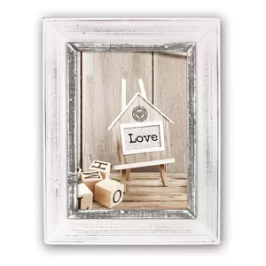 Single picture frame ZEP ATHIS Grey White