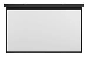 Электрический проекционный экран Multibrackets M Black Edition 108" 16:9 240x135 см матовый белый настенный