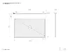 Multibrackets M Black Edition 77" Motorized Projection Screen Photo 13