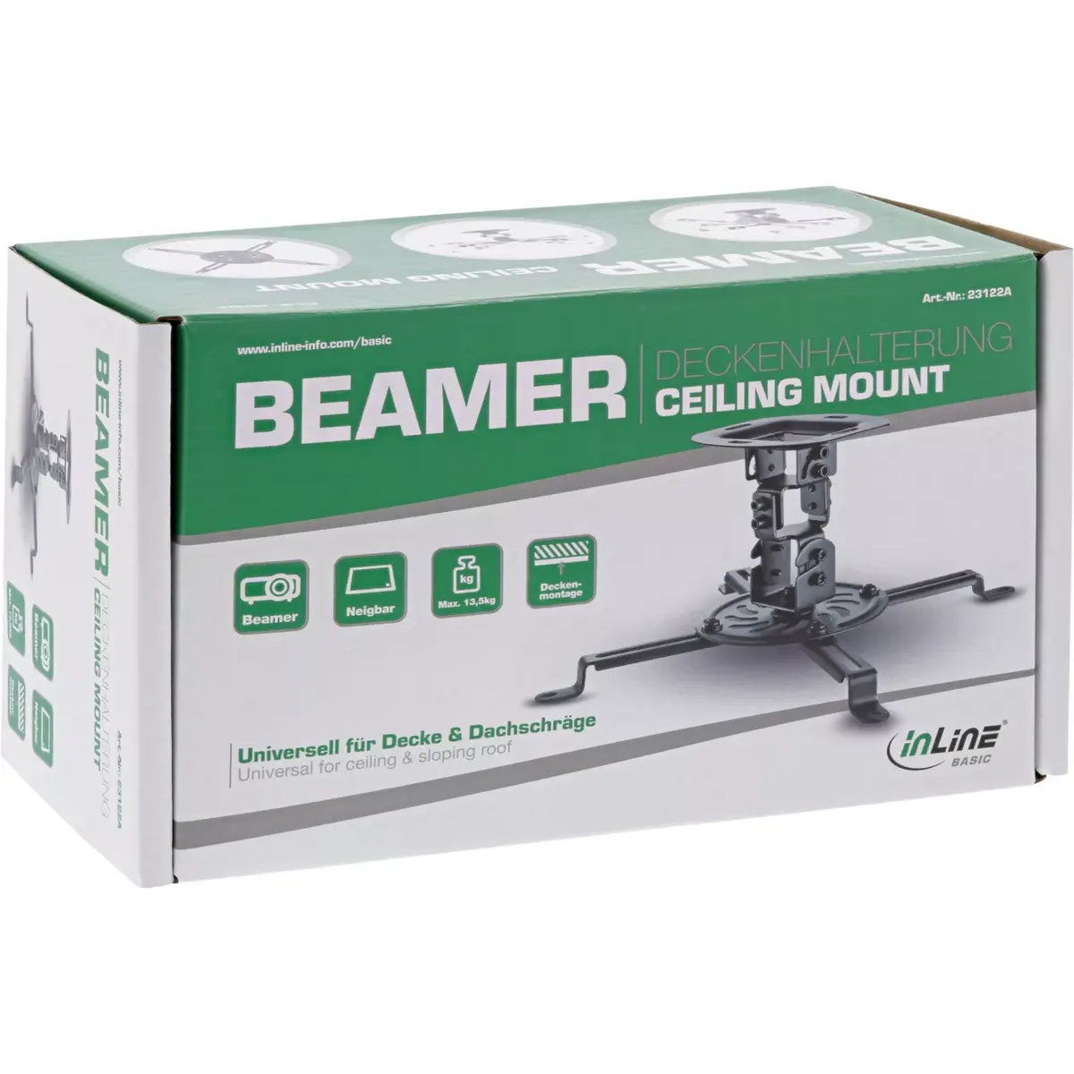 Ceiling mount InLine Basic 23122A Photo 10