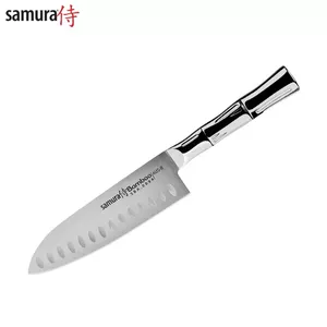 Samura BAMBOO Santoku nazis 160 mm, AUS-8 japāņu tērauds, 59 HRC