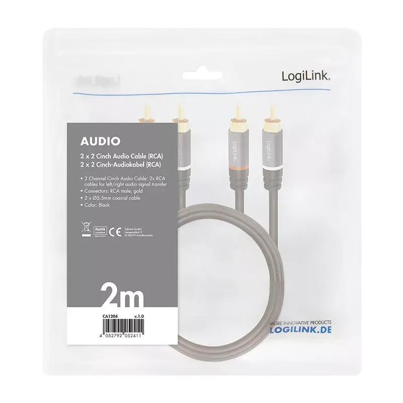 Audio Cable LogiLink CA1204 Photo 4