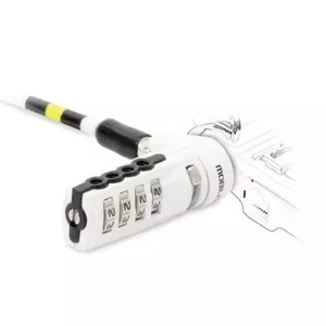 Kabeļu slēdzis Mobilis 001254 Balts 1.8 m