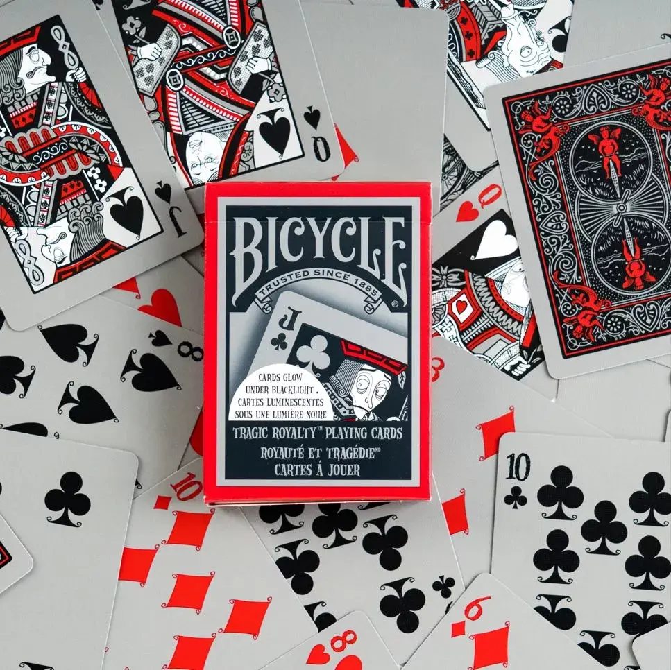 Bicycle Tragic Royalty playing cards — 56 pcs Photo 2
