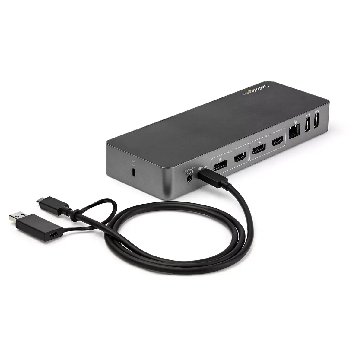 Doku stacija StarTech.com USB-C & USB-A hibrīdā universālā Photo 8