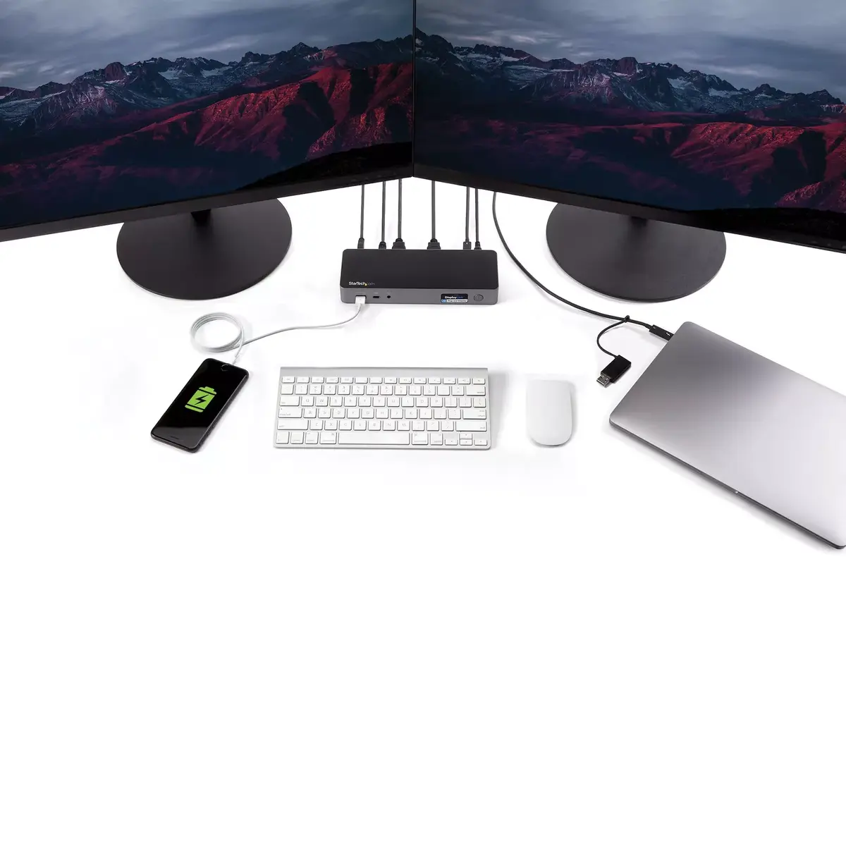 Doku stacija StarTech.com USB-C & USB-A hibrīdā universālā Photo 9