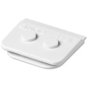 Electrical switch accessory JUNG 894, white thermoplastic housing, compatible with WG 800