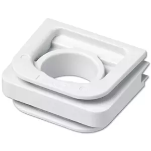 Electrical switch accessory JUNG 892, white thermoplastic housing, compatible with WG 800