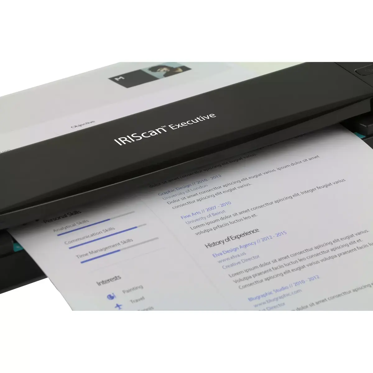 Sheet-fed scanner I.R.I.S. IRIScan Executive 4 Photo 5