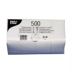 Paper Napkins Papstar 16109 Tissue Paper White 500 pcs
