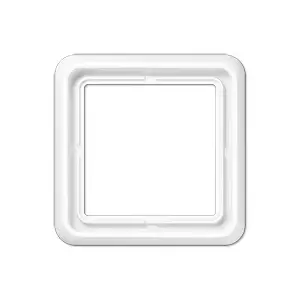Накладная электрическая панель JUNG CD 581 WU WW, белая, степень защиты IP44
