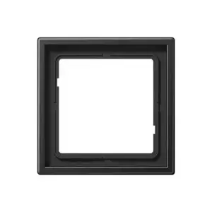 Vāciņš JUNG AL 2981 AN Black — alumīnijs, 81×81 mm