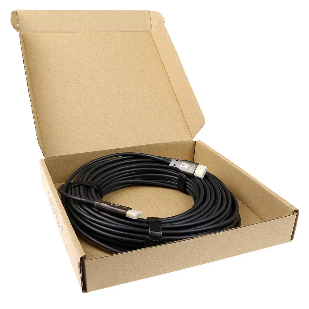 HDMI Оптический Кабель ACT 15 метров Photo 2