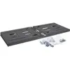 Wall mounted rack InLine 19" foldable rack 4U Photo 3