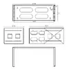 Wall mounted rack InLine 19" foldable rack 4U Photo 4