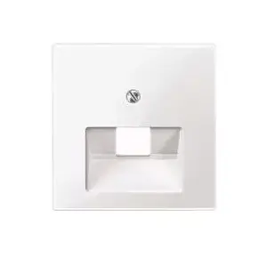 Wall plate / switch cover Merten 296225, white, thermoplastic, single-gang