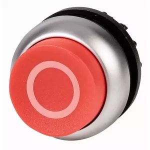 Eaton M22-DH-R-X0 Pushbutton Switch, Red, IP66/IP67/IP69