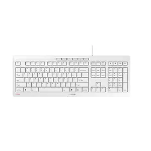 Cherry STREAM Full-size Office Keyboard USB Wired Mechanical QWERTY US English White JK-8500EU-0