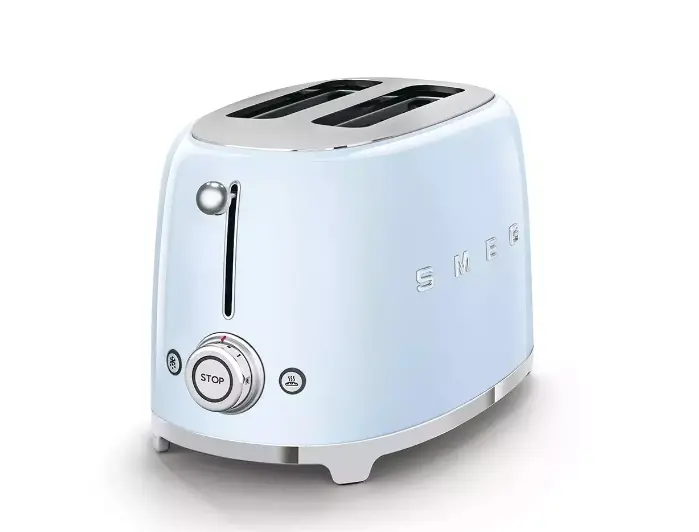 Smeg TSF01PBEU Pastel Blue 2-Slice Toaster Photo 8