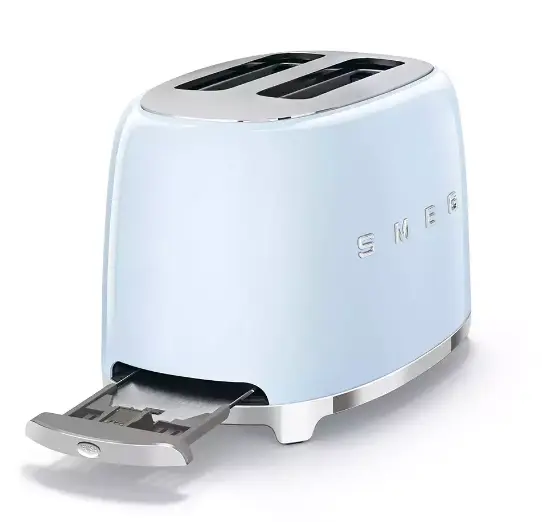 Smeg TSF01PBEU Pastel Blue 2-Slice Toaster Photo 9