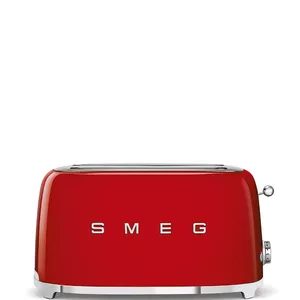 Smeg TSF02RDEU тостер 6 4 ломтик(а) 1500 W Красный
