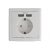 Socket outlet CEE 7/3 + USB DeLOCK 11471 Photo 2