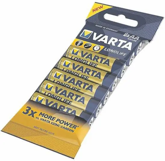 Vienreizējā baterija Varta 4106 AA Alkaline
