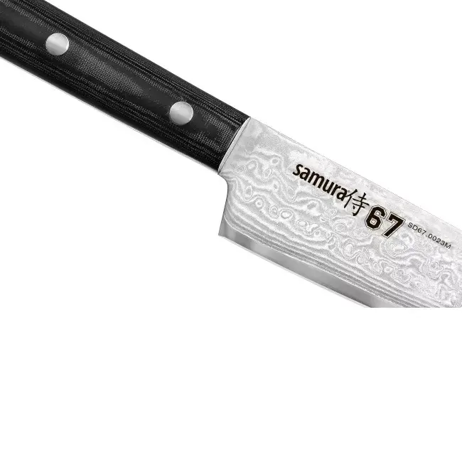 Универсальный кухонный нож Samura DAMASCUS 67 150 мм Photo 3
