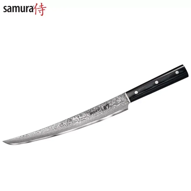 Нож для нарезки Samura Damascus SD67-0046MT Tanto 230 мм Photo 1