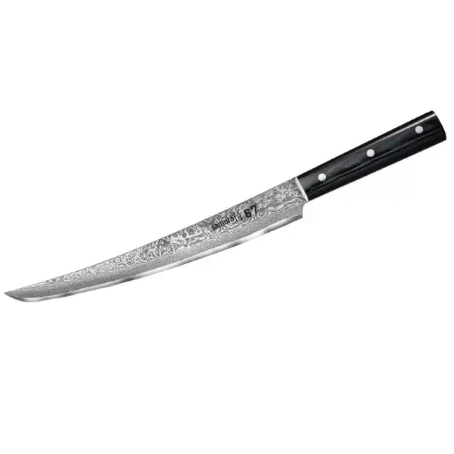 Нож для нарезки Samura Damascus SD67-0046MT Tanto 230 мм Photo 4