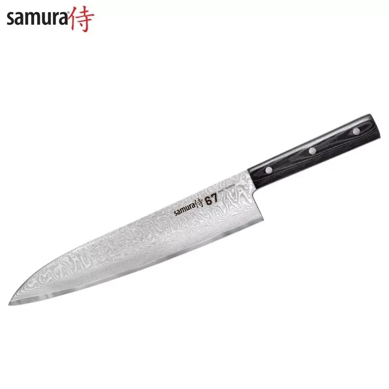 Samura DAMASCUS 67 Chef’s Knife 240mm Photo 1