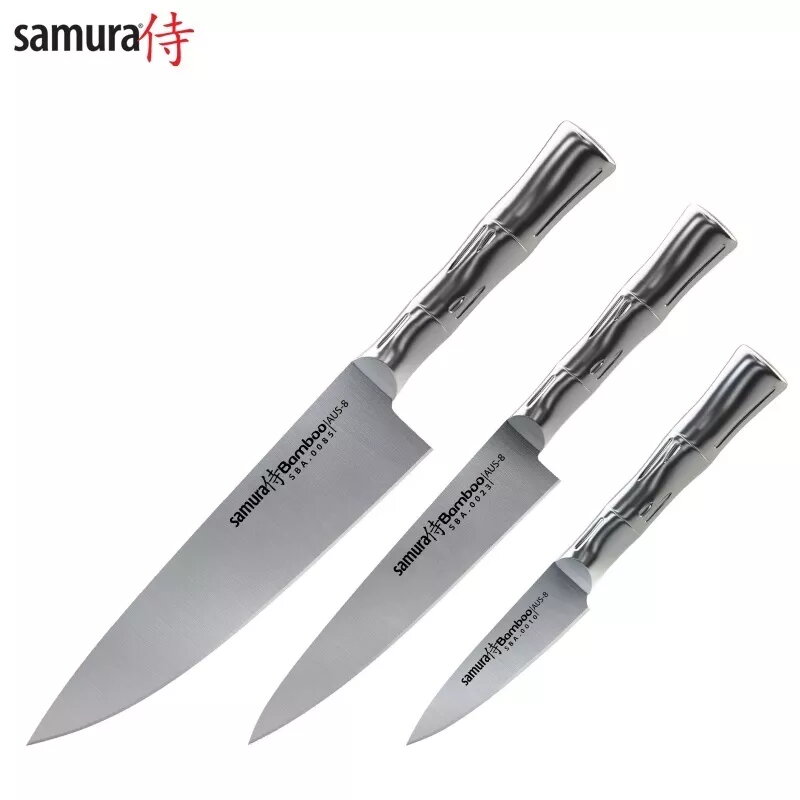 Samura BAMBOO Chef`s Essential nažu komplekts