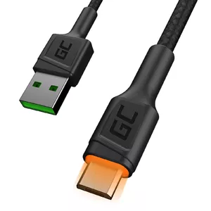 Green Cell KABGC04 USB kabelis 1,2 m USB 2.0 USB A Micro-USB A Melns