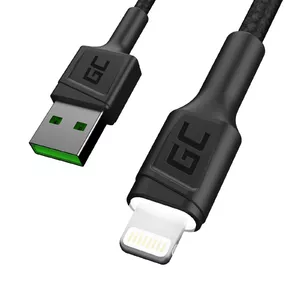 Lightning Cable Green Cell KABGC05 1.2m Black