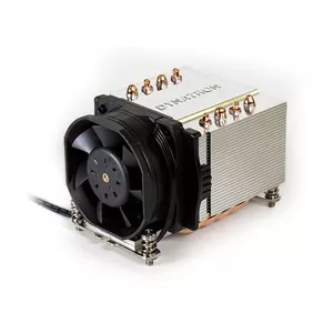 Inter-Tech A-24 Processor Cooler 6 cm Aluminium, Black